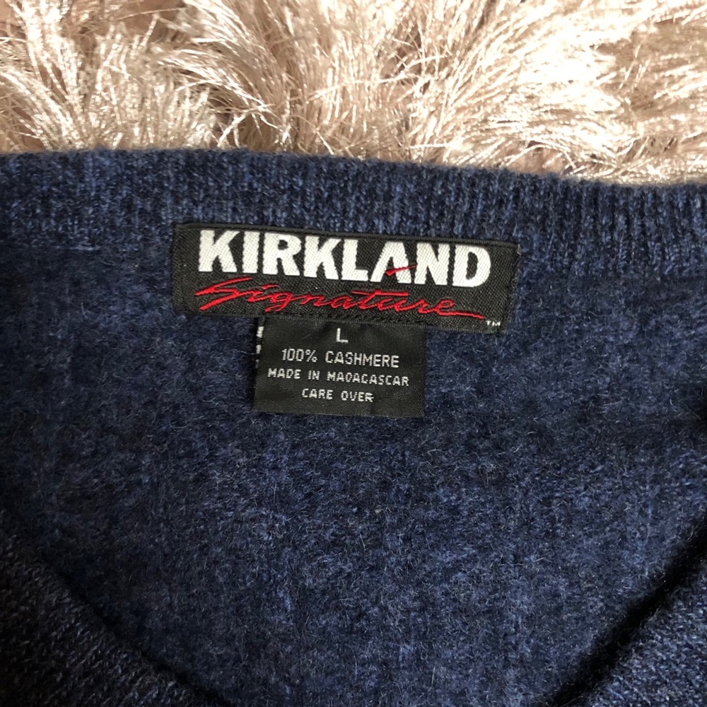 navy cashmere sweater